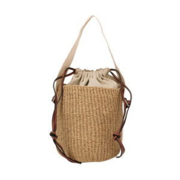 Chloe Woody Basket White Handbag - Picture 1 of 8
